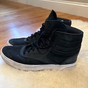Black Reebok High Tops